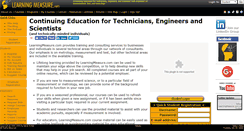 Desktop Screenshot of learningmeasure.com