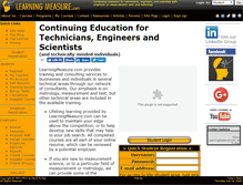 Tablet Screenshot of learningmeasure.com